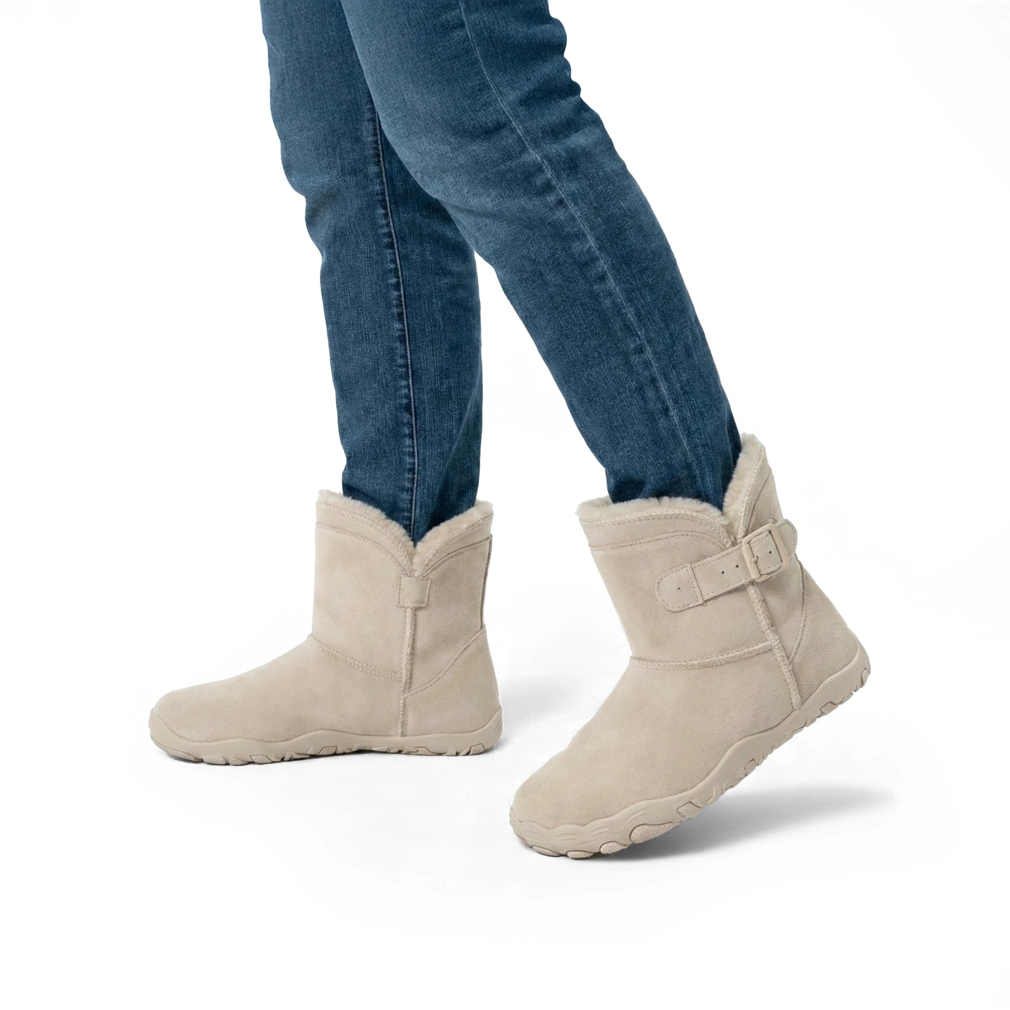 [NEW] Cozely - Women’s Fur-Lined & Ergonomic Barefoot Shoes