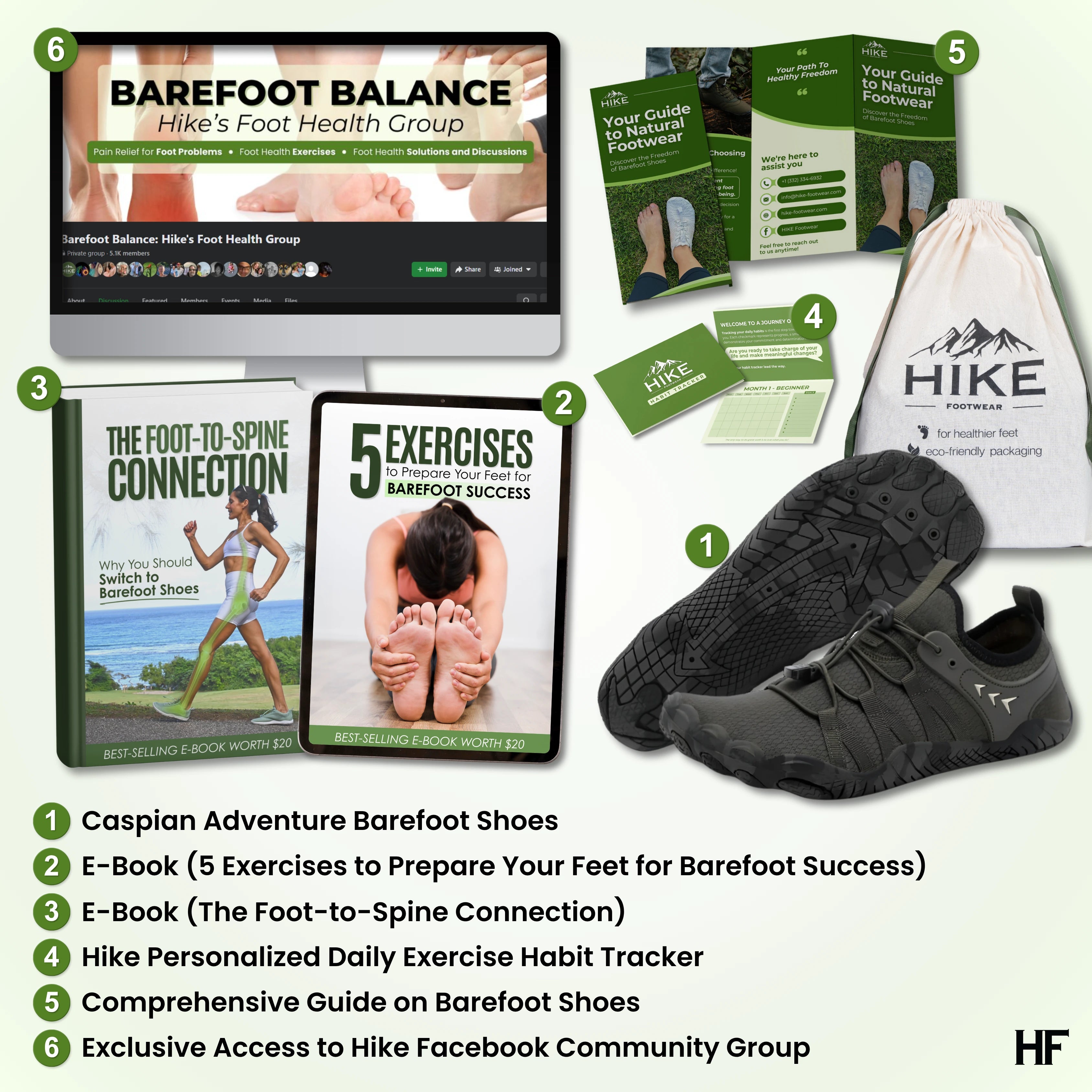 Caspian Adventure - Outdoor & Non-slip Barefoot Shoes (Unisex) (B2G1)