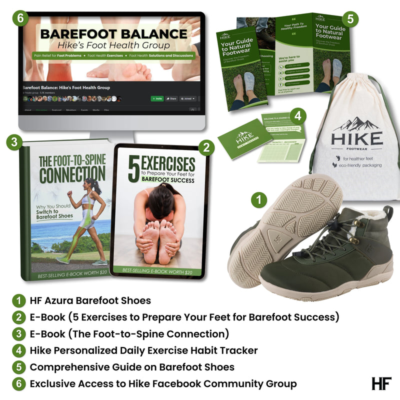 HF Azura – Ergonomic & Supportive Winter Barefoot Shoes - Unisex