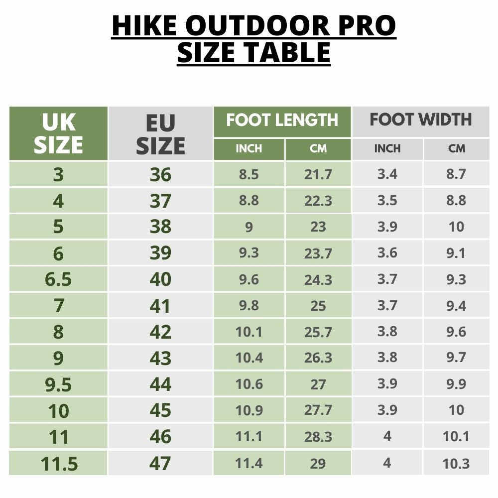 HIKE® Outdoor Pro - Slip resistant & waterproof barefoot shoe (Unisex ...