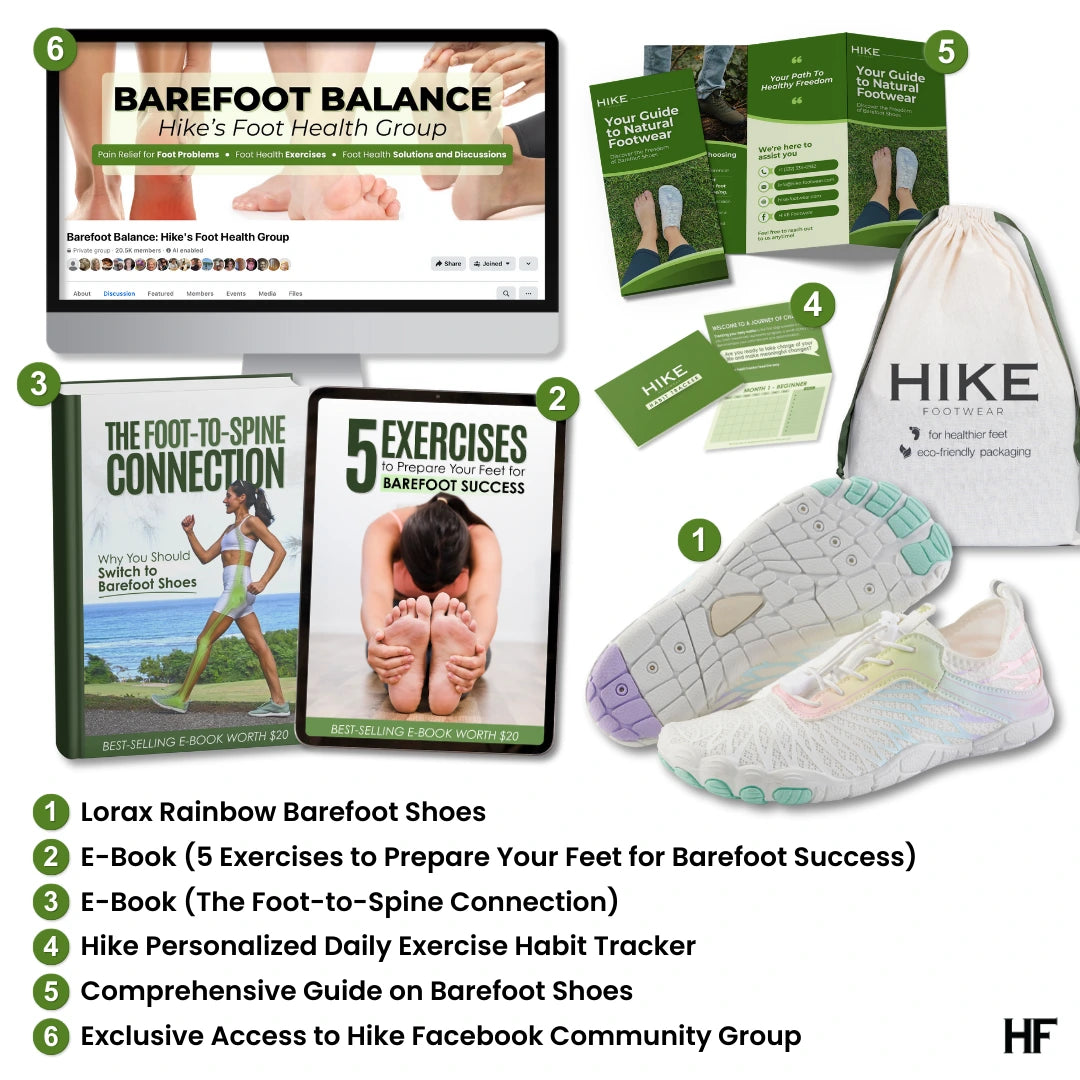 Lorax Rainbow - Healthy & Non-slip Barefoot Shoes (Unisex) [Limited Edition]