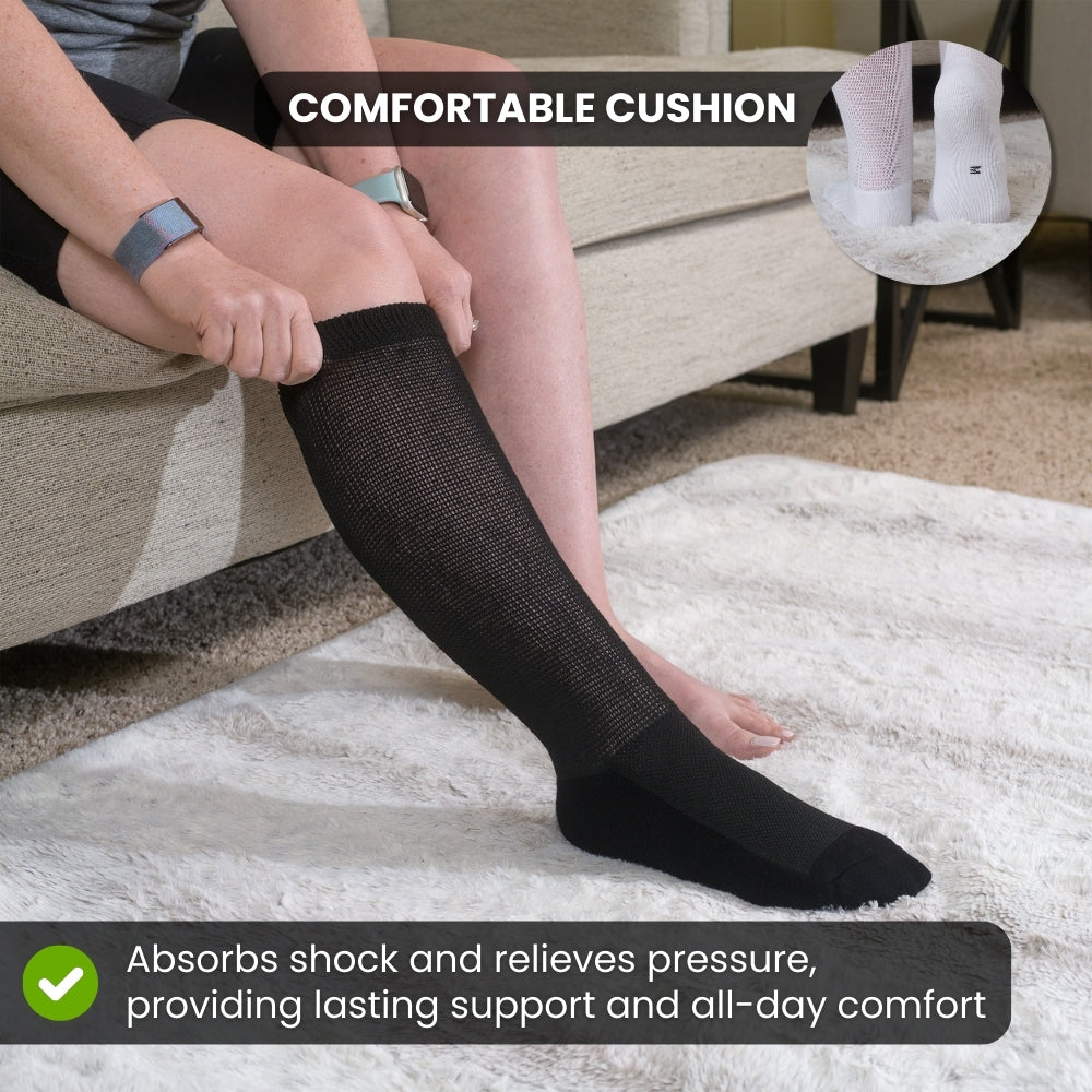 HF Diabetic Comfort Socks - Moisture-Wicking Technology for Enhanced Blood Circulation