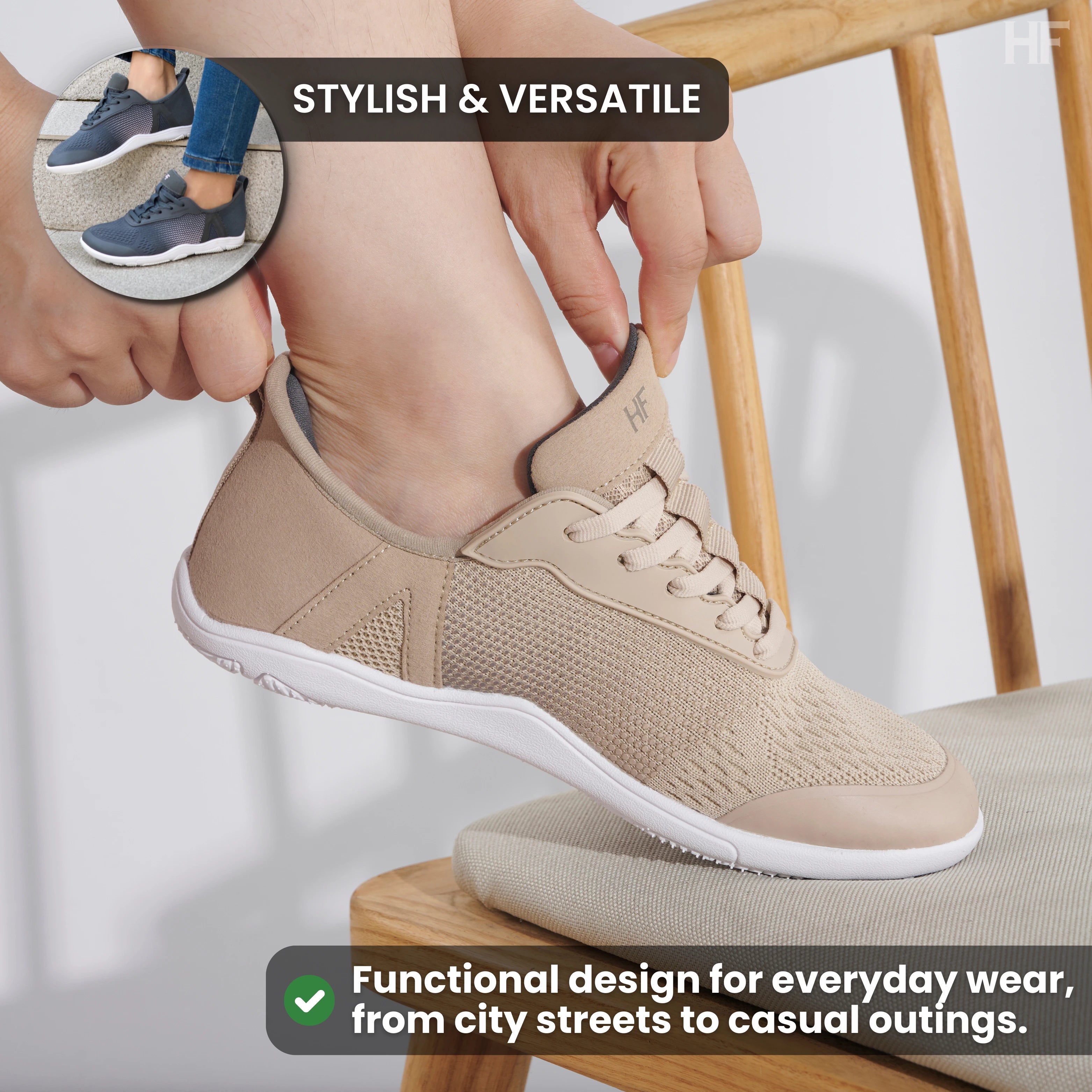 [NEW] HF Stride – Hands-Off & Ergonomic Barefoot Shoes (Unisex)