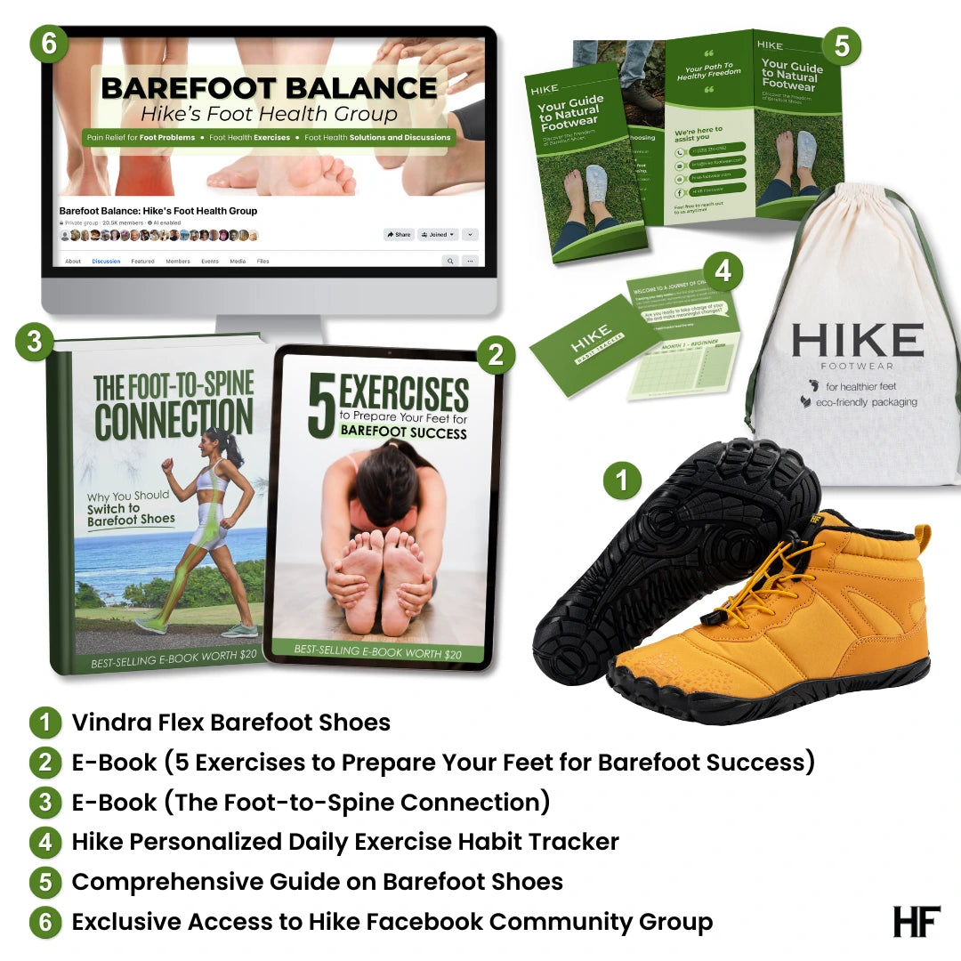 Vindra Flex - Non-slip & Universal Winter Barefoot Shoe (Water-resistant)