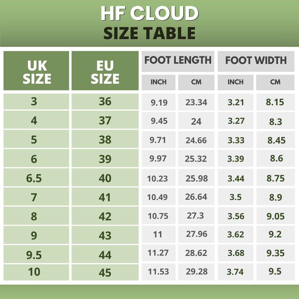 HF Cloud - Ergonomiczne i wspierające buty barefoot (unisex)